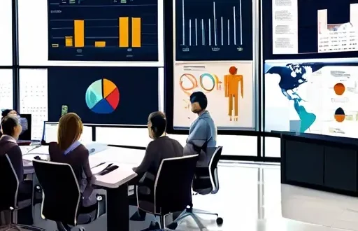 Командная работа по планированию закупок в условиях дефицита с графиками и диаграммами поставок.