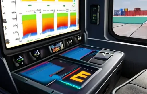 Грузовой рефрижератор с датчиками влажности и температуры и GPS-модулем, отображение телеметрии на планшете и карте